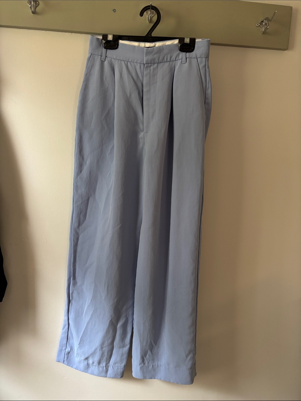 Zara Powder Blue Tailored Trousers